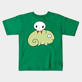 Skull and Chameleon Kids T-Shirt